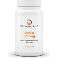 Vita-World GmbH Choline 600 mg (60 gélules)