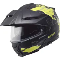 Schuberth E2 Atlas Noir Jaune Casque Modulable Taille XL