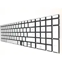 T-ProTek FRANÇAIS - Clavier argenté compatible HP Envy x360 15T-u000