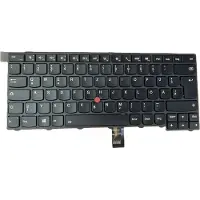 T-ProTek FRANÇAIS - Clavier avec trackpoint , éclairage compatible avec LENOVO ThinkPad T450s (20BX000XGE)