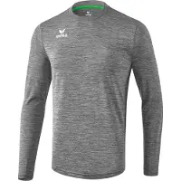 Erima Maillot Liga Manches Longues Gris Chiné