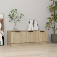 Prolenta Maison Exclusive - Meuble TV Chêne Sonoma 102x35x36,5 cm Matériau dérivé du bois