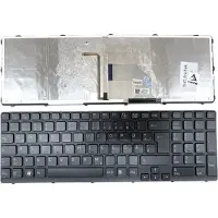 T-ProTek Clavier FRANÇAIS noir rétroéclairé compatible avec Sony VAIO SVE1513U1ES