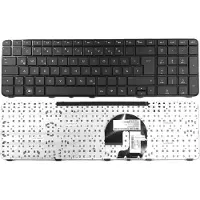 T-ProTek FR - Clavier noir avec cadre compatible avec HP Pavilion DV7-4016eg, DV7-4050sg