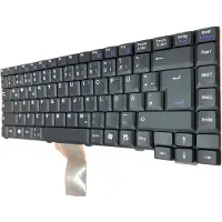 T-ProTek Noir - Clavier FRANÇAIS Compatible avec Packard bell easynote R1980, R6720