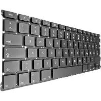 T-ProTek Clavier allemand argenté sans éclairage compatible avec HP 250 G7 6HM77ES