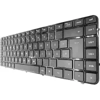 T-ProTek Noir - FR Clavier avec cadre compatible avec HP Pavilion DV6-3200
