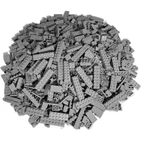 LEGO pierres gris clair mélangées