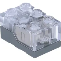 LEGO 2x3 Blocs lumineux Bloc lumineux jaune orange LED - 54930c02 NOUVEAU Pièces 5x