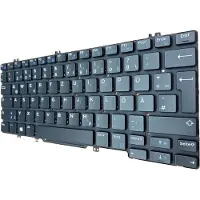 T-ProTek FRANÇAIS - Clavier avec éclairage compatible avec Dell Latitude 13 7390-6008