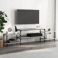 Prolenta Maison Exclusive - Meuble TV gris Sonoma 197x35x52 cm Matériau dérivé du bois