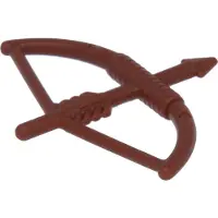 LEGO 100x arc et flèches , brun rougeâtre