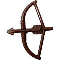 LEGO Arche pour minifigure Arme rouge-brun - 4499 NOUVEAU Quantité 100x