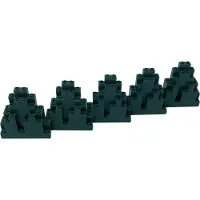 LEGO 3x8x7 Plaque rocheuse LURP Montagne Gris foncé - 6083 NOUVEAU ! Quantité 3x