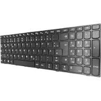 T-ProTek FRANÇAIS Clavier noir cadre compatible pour LENOVO V110-17IKB (80V20009GE)