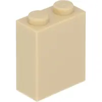 LEGO brique 1x2x2 tan