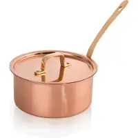 WAS Germany Casserole à servir avec couvercle 1,7 L, Ø 16 cm, (H) 8 cm