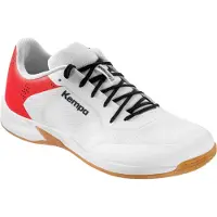 Kempa Kourtfly THREE Blanc/Rouge , Coleurs:blanc/rouge, Tailles :45.5 (UK 11)