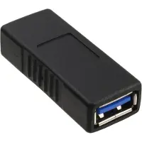 InLine 35300P Adaptateur USB 3.0, prise femelle A sur prise femelle A