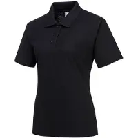 Portwest B209 Damen Naples Polo-Shirt Black Gr. S