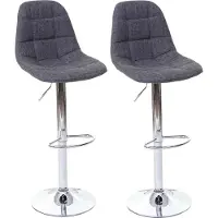 MCW Tabouret de bar -A67 (lot de 2)