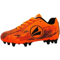 Jako J-SFG, chaussures de sport pour enfants, chaussures de football, crampons, couleur orange