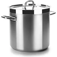 Lacor Chef Lux Soup Pot sans couvercle, Argent, 40 Ø (cm)