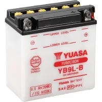 Yuasa Batterie plomb/acide sans pack d'acide - YB9L-B