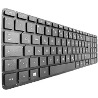 T-ProTek FRANÇAIS - Clavier sans cadre, sans éclairage compatible avec HP Pavilion 15-P