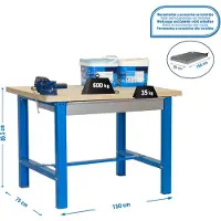 Simon Rack Simonwork (bancos De Trabajo) Établi Bt6 Box 865x1500x750 Mm