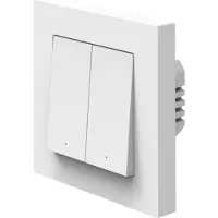 Osram SMART+ WiFi Matter interrupteur mural, 2 canaux, 16AX, IP20, blanc, interrupteur relais, encastré, 27mm