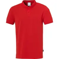 Uhlsport Essential Prime Polo Hommes - Rouge / Blanc