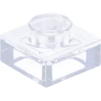 LEGO : 50x plaques transparentes 1x1