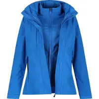 Regatta Professional Femmes Kingsley Veste 3 en 1, imperméable RG2173 (36 FR) (Bleu Oxford)