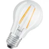 Osram LED BASE Classic A60, ampoules LED filament claires en verre pour culot E27, forme poire, blanc froid (4000K), 806 lumens, remplace les ampoules à incandescence traditionnelles 60W, boîte de 5