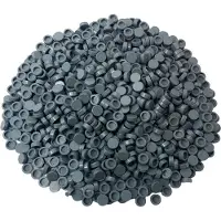 LEGO 1x1 Carreaux Carreaux ronds Gris foncé - 98138 NOUVEAU Quantité 50x