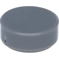 LEGO 500x carreaux ronds 1x1, gris foncé