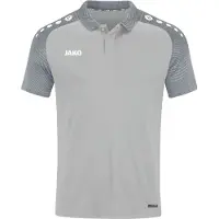 Jako Performance Polo pour hommes soft grey/gris pierre S
