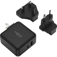 Ansmann Chargeur USB Travel Charger TC230PD 3. 0A 30 Watt 2XUSB