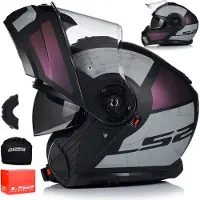 LS2 Ff908 Strobe Ii Orion Modular Helmet Noir S