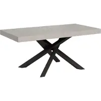 Itamoby Table Extensible 180/284X90 Cm Volantis Pieds Cachemire Anthracite