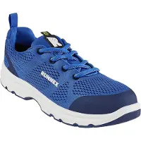 BIG Arbeitsschutz Chaussures basses de sécurité S1 ESD FlexStar bleu/blanc taille 42