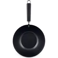Ken Hom Wok Acier au carbone avec revêtement antiadhésif Ø 27 cm