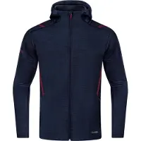 Jako Veste de sport 'Challenge' marine / rouge carmin