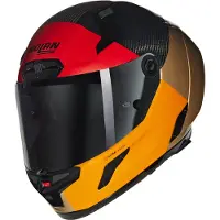 Nolan Casque X-804 RS Ultra Carbon Blocco, orange/sable/rouge, XL (62)