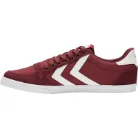 Hummel Chaussure de sport 'Slimmer Stadil' lie de vin / blanc