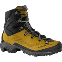 La Sportiva - Chaussures de trekking en GORE-TEX - Aequilibrium Trek GTX Savana/Carbon pour Homme - Taille 44,5 - Jaune