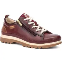 Pikolinos pour femme. W3W-6979 Baskets en cuir marron Vigo (41), Plat, Lacets, Casuel