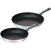 Tefal Daily Cook G7132S55 set de 2 poêles à frire 24/28 cm