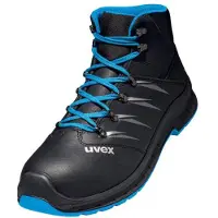 Uvex bottes 2 trend S3 bleu, noir largeur 11 Gr. 49